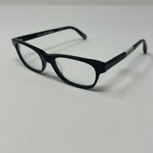 NWT Norman Childs EVA Eyeglass 48-16-135 Unisex Kid Black Frames